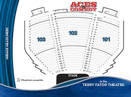 Terry Fator Theater Mirage Seating Chart Best Picture Of