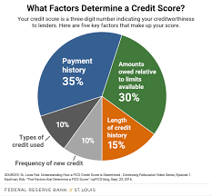 How Your Credit Score Is Determined St Louis Fed