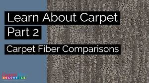 carpet fiber comparisons