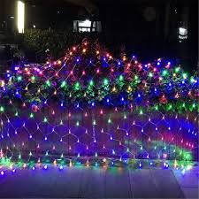 bright solar lights tree net