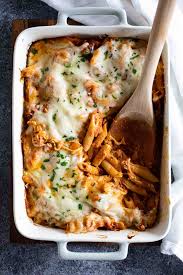 easy penne pasta bake recipe with