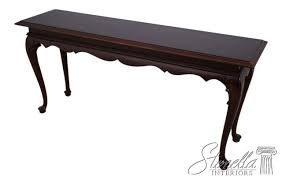 Cherry Antique Console Tables For