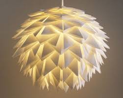 Pin By Cuckoo 4 Design On Cuckoo 4 Lighting Origami Lamp Hanging Lamp Shade Paper Light