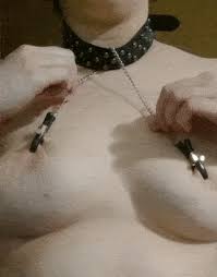 Nipple Chain Leash Bdsm Gif | BDSM Fetish