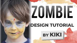 zombie face painting tutorial you