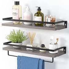 Bathroom Wall Mounted Floating Shelves