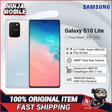 Samsung galaxy s10 lite best price is rs. Samsung Galaxy S10 Lite G770f Smartphone 8gb 128gb Original Samsung Malaysia Set Shopee Malaysia