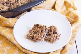 healthy granola bars recipe with oats