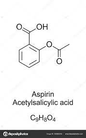 aspirin formula molecular structure