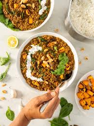 easy vegan lentil curry without coconut