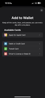 License In Apple Wallet App