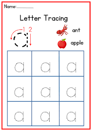small letters tracing worksheets a to z