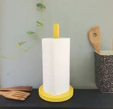 Yellow Kitchen Decor Paper Towel Holder