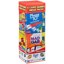 Mattel games w2087 uno card game. Mattel Mega Card Games 8 Pack Costco Australia