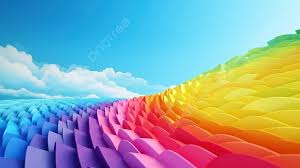 rainbow background image and wallpaper