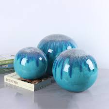 Crystal Glaze Ceramics Round Ball