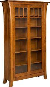 45 Bookcase With Sliding Doors From