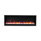 Kennedy II 50-inch Commercial Grade Recessed and Surface Mounted Electric Fireplace EF-WM503 Paramount