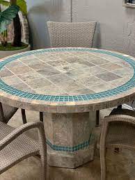 The Silverino Stone Table Top Patio