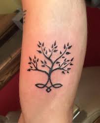 You can have a unique quote of your own but we will give you ideas about the placement of the tattoo and also font ideas. Family Tree Tattoo Design Easy Family Tattoos Easy Tattoos Crayon