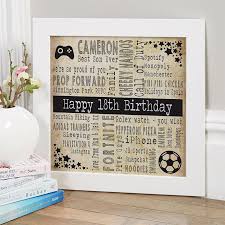 18th birthday gifts present ideas for