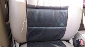 seat upholstery torn how to repair or