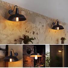 1 2 3 Pcs Vintage Wall Mounted Lighting Outdoor Indoor Wall Light Industrial Style Cafe Wall Lamp In Matte Finish Walmart Com Walmart Com