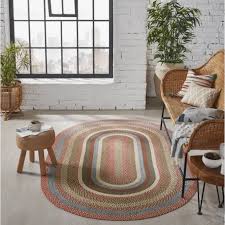 country style braided jute rugs highland