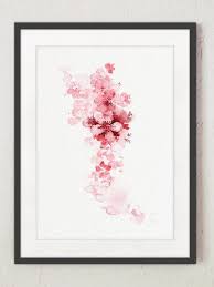 Cherry Blossom Art Print Cherry Blossom