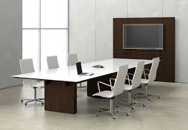 Glass Top Rectangle Conference Table
