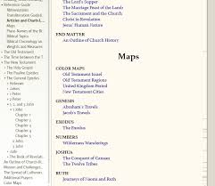 Lutheran Study Bible Maps And Charts Logos Bible