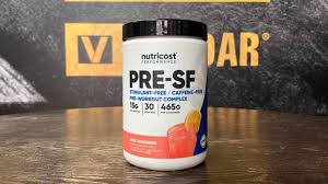 nutricost stim free pre workout a
