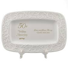 50th golden wedding anniversary lenox