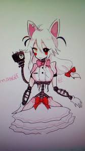 Draw freddy, and drawing bonnie, or. Mangle Anime Five Nights At Freddy S Amino