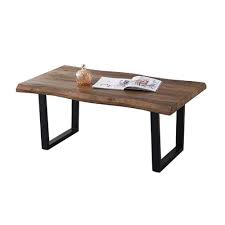 Ifdc Coffee Table With Metal Legs 44
