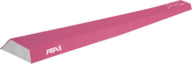 nastia liukin pink foam balance beam