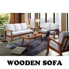 3 Seater Wooden Sofa Lazada Singapore