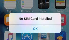 Press and hold the sleep/wake button, and drag the slider once it appears. Fixed Iphone Says No Sim Card Installed