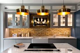 Some pendant lights provide general lighting, while others emit more directed light. Brass Kitchen Lighting We Shine A Light On Its Comeback Mullan Lighting