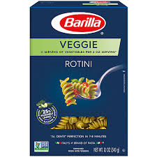 barilla veggie rotini pasta 12 oz box