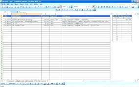 Monthly Bill Template Free Receipt Tracker Template Free Payroll