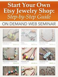 start your own etsy jewelry step