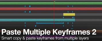 paste multiple keyframes 2 aescripts