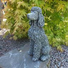 Poodle Dog Statue Poodle Figurine Pet
