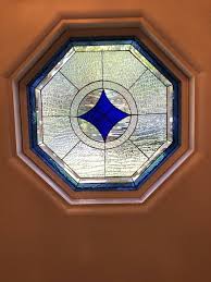 Octagonal Stained Glass Window