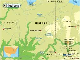 Indiana Base And Elevation Maps