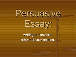        Astonishing How To Write A Persuasive Essay Example Resume    