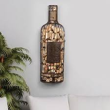 wine bottle cork cage wall decor is a