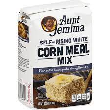 aunt jemima corn meal mix self rising