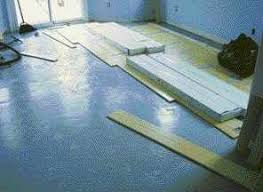 floating floor over asbestos tile